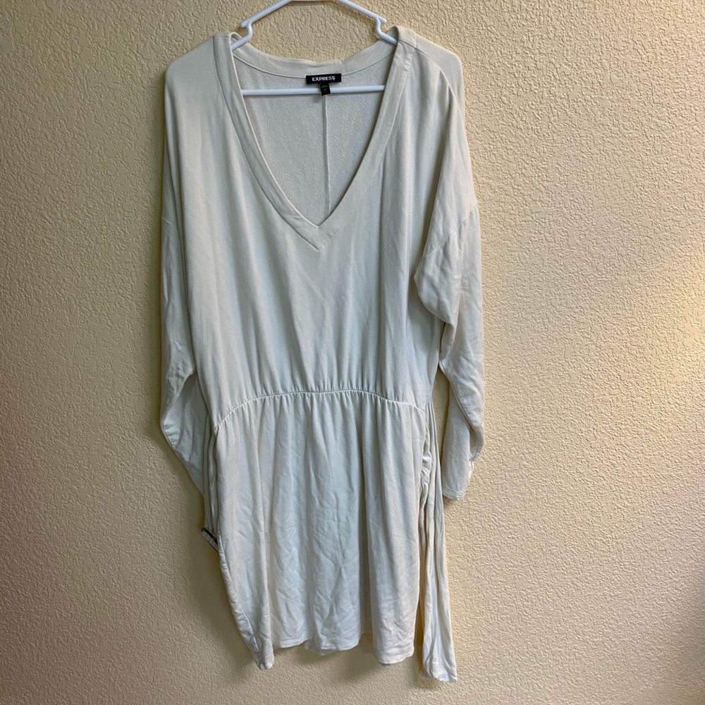 Soft cream romper
